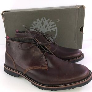 Timberland Men's Brown Leather Chukka Boots
